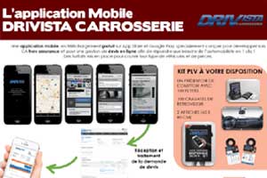 application drivista carrosserie